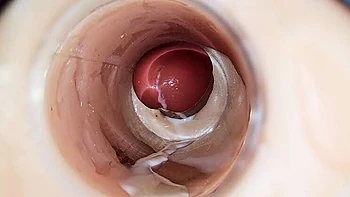 Ladytwitti Deep Pussy Creampie - Internal Camera Captures Huge Sperm Ejaculation