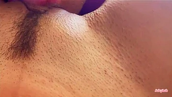 Juicy Stepsister Pussy Licking - Close Up Lick & Sucking Big Labia