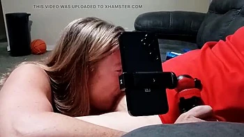 Amateur MILF HeyitsJulia Sucks Cum From Limp Dick - Intense Blowjob & Humiliation Cuckold