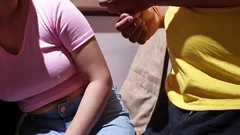 Sammy Sins Fucks Office Staff Alisha in Washroom Quick Hindi Audio