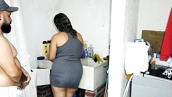 Jennifer Adams Fucks Her Maid - Deep Throat Blowjob & Doggy Style Creampie