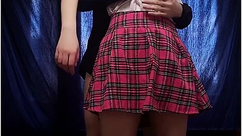 Tight Wet Pussy Of A Shy Asian Schoolgirl Joys My Cock