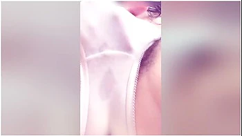 Japanese Amateur Masturbating With Wet Panties. She Comes While Moaning