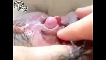 Japanese girl rubbing her big clit to orgasm