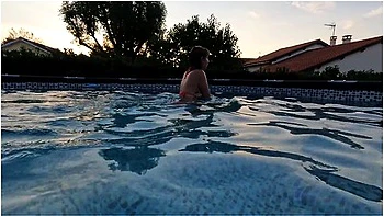 Sugar Babe - He Suddenly Takes My Bikini Off To Fuck Me In The Swimming Pool