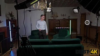 Hot Latina Charlie Dean Pays Debt With Sex - Megan Nicole Seduces For Big White Cock Action