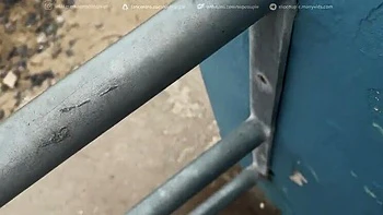 Super Risky Public Handjob on a Bench and Pier - SlipCouple Outdoor Adventure