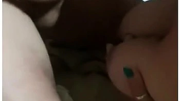 Cum On My Tits! - Cuckold Husband Films Slut Wife With Stranger