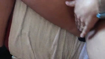 Stepmom Susan Spreads Hairy Pussy For Step Son - Taboo Homemade Handjob