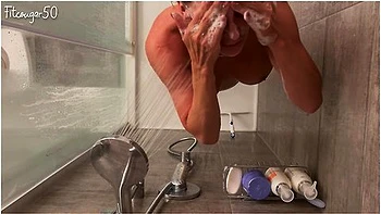 Shower Cam Washing Myself - Bianca Fitcougar