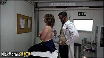 A Milf With Big Natural Tits Arrives At The Doctors Office, We Fuck And I Cum In Her Mouth With Nick Moreno