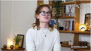 Cute Luna T Pleasures Her Pink Pussy