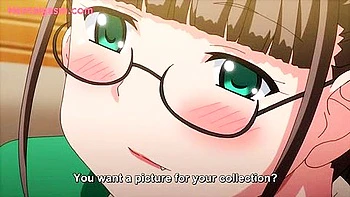 The newly-formed, short big-breasted sister uses her big tits to give him a titjob, making him cum and then cumming inside her mouth.