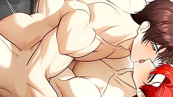 Versatile Handsome Gay Couple Demonstrating Sex Positions - Car Toon