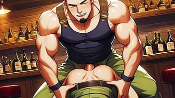 Gay Mercenaries Have Anal And Blowjob Sex Live In Their Hqs Secret Bar. Anime Hentai Pinoy With Hentai Anime And Car Toon