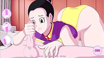 Android 18, Chi Chi And Car Toon - Dragon Ball Interdimensional Wish We Help To Give Us A Reward