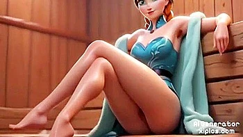 Fozen Xxx With Car Toon