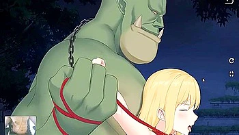 Nier Automata - Two Hot Blondies Fucked By Muscle Orcs - Loopqueen