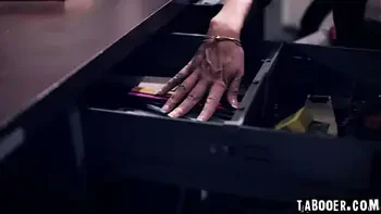 50 years old teacher Dee William put herself at odds with four of her students during a class and ends up being gangbanged by her students!