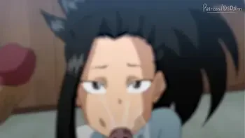 2 teens gaging on gang bang (my hero academia hentai)