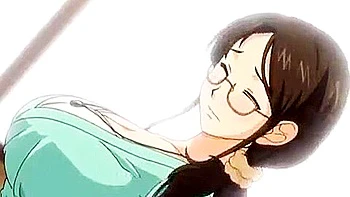 She spreads her legs and thrusts inside her, then inserts it from behind and cums inside her.