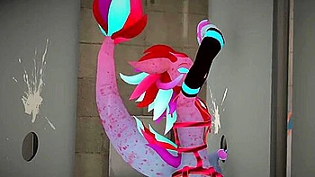 Protogen Gets Fucked In The Bathroom (7mins) Toasterbottom