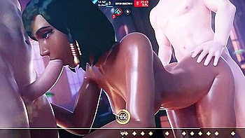 Cock Hero Overwatch Pharah Round Wip