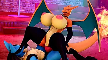 Yukizard And Lucario