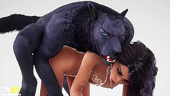 Werewolf Breeds A Busty Girl