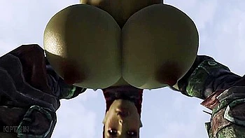 Orc And Nord Warrior Girls Were Fucked By Dragonborn Big Cock 1