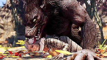 Juicy Cat Girl Fucked By A Crowd Of Werewolves 2