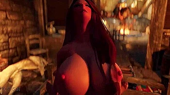 Aela The Huntress And Sex With A Big Dick Of Dovahkiin Nord 2