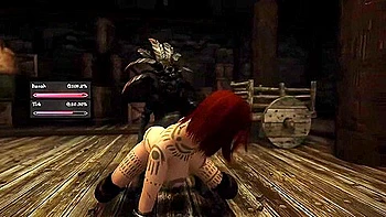 Naughty Skyrim - Encounter With A Very Horny Riekling