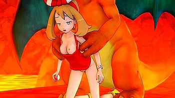 May And Charizard - Doggy Style