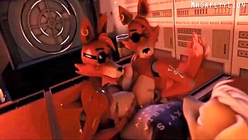 Foxy Animatronics Have Sex With The Nightguards