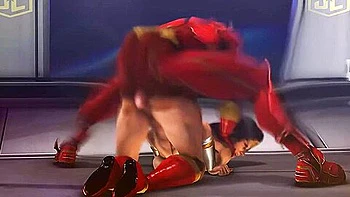 Wonder Woman And Flash Creampie Intense