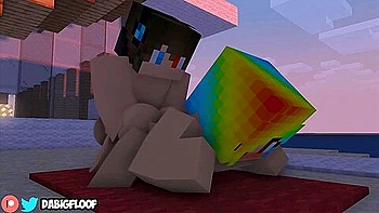 Minecraft Chick Gets Fucked On The Beach