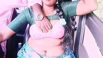 Desi Car Sex. Beautiful Housewife Cheating Husband Fucking For Long Drive With Husbends Stepbrother. Telugu Dirty Talks