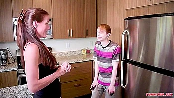 Helpful Milf Trying To Release Injured Stepsons Stress