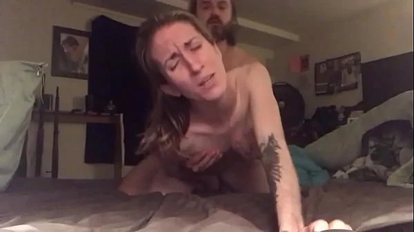 Rough fuck to wake her up