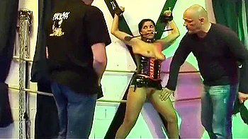Astonishing German Babe Gangbanged In Bdsm Action