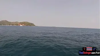 Rented a boat for a day and had sex on it with his Asian teen girlfriend