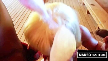 Fine Ass Black Bitch Jayla Foxx Fucks 2 Big Black Dicks