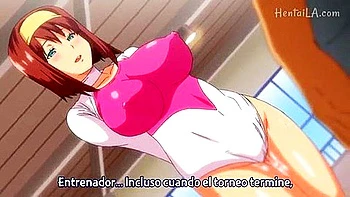 He thrusts it deep into her throat and ejaculates into her mouth, and he cums inside her ass and vagina.