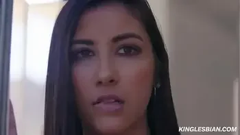 My Stepmom Catches Me when I'm Masturbating and then She Eats my Pussy!