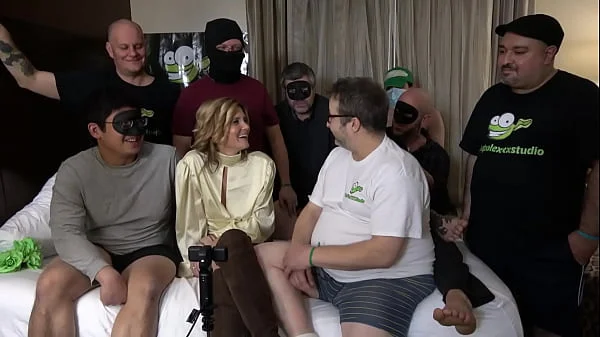 MRS DAWSON BEFORE HER GANGBANG GOING OVER WHAT THE GUYS ARE ALLOWED TO DO