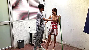 I Aid My Stepsister With The Cleaning Of The Abode And We End Up Badly - We Bang Indeed Well