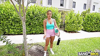 Stretching My Pussy Before Yoga - Monica Minx