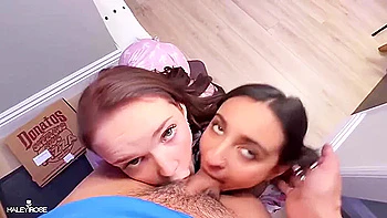 Flashy Max Fills And Chloe Foxxes Pizza Delivery Boy Dirt