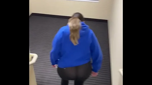 Public teasing leads to some staircase fun